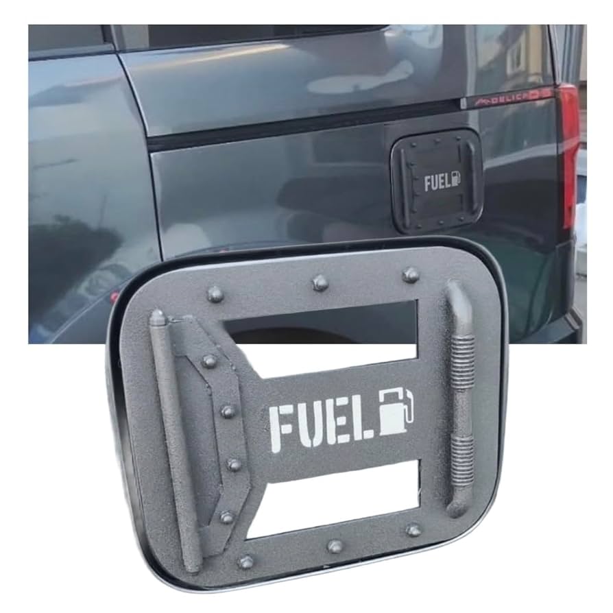 Amazon | 【 デリカ 】給油口カバー フューエルリッドデカール